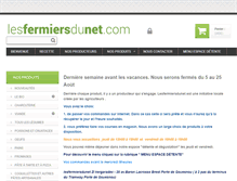 Tablet Screenshot of les-fermiers-du-net.com